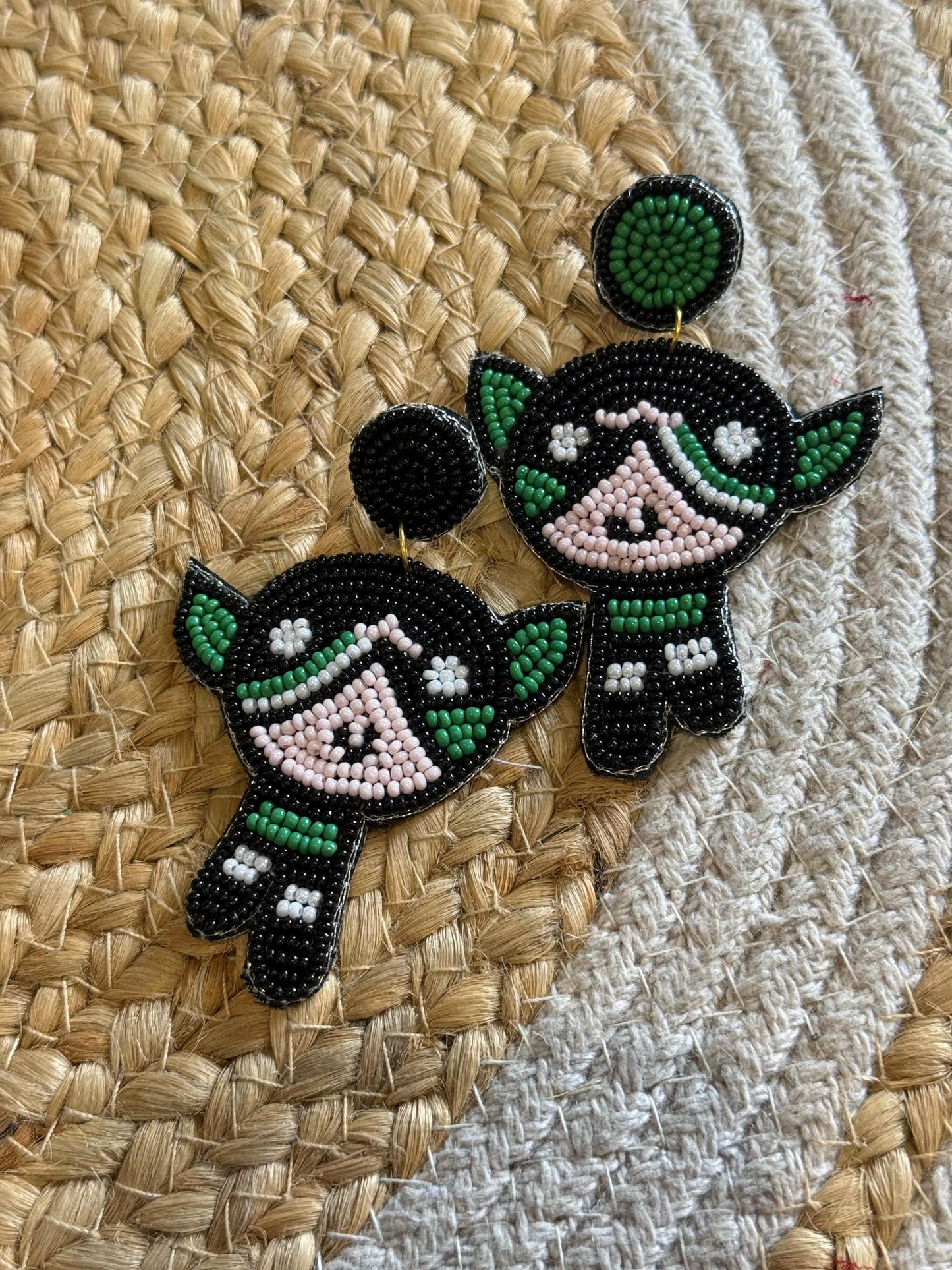 Moo Charm Handmade Earring
