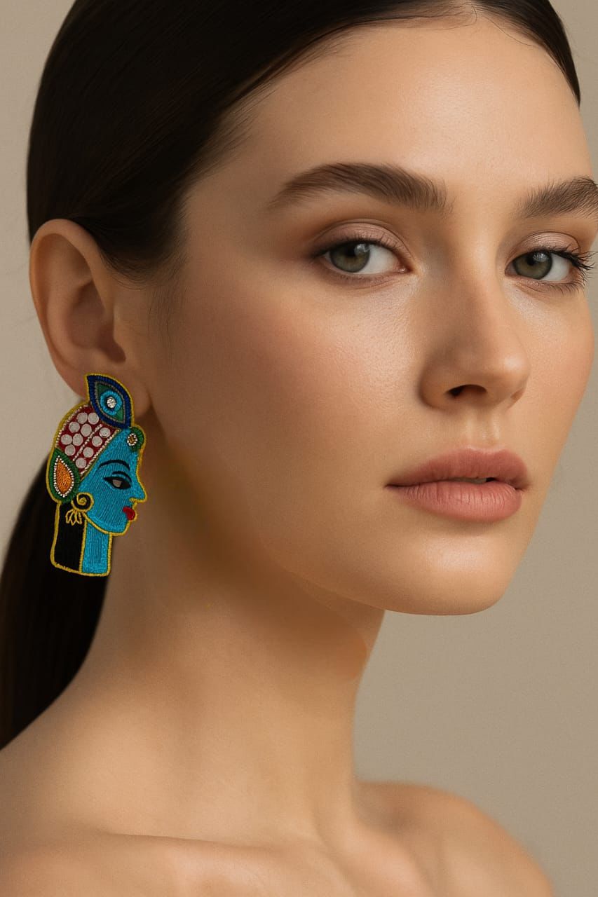 Krishna Handmade Earring