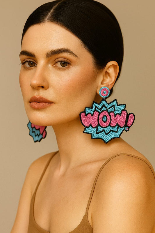 Wow Handmade Earring