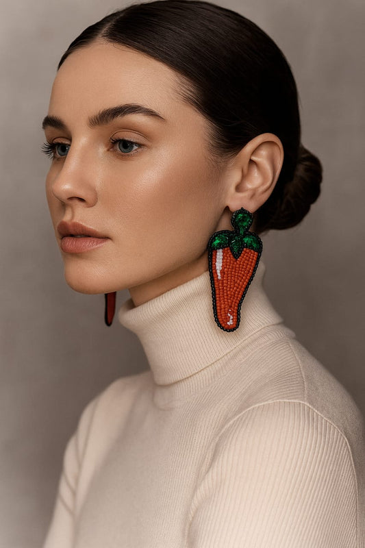 Mirchi Handmade Earring