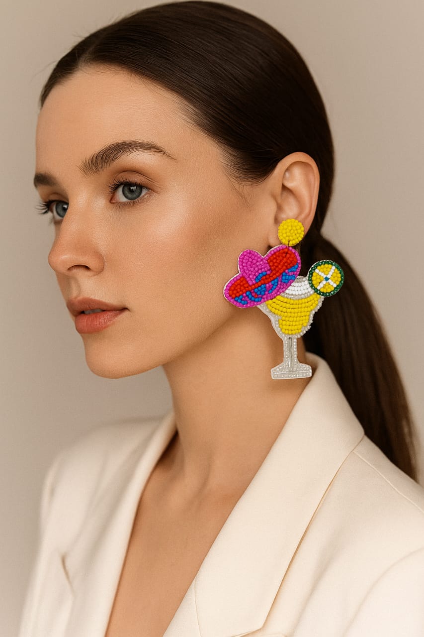 Ice Cream Handmade Earring