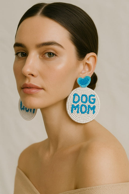Dog Mom Handmade Earring