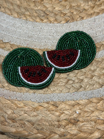 Watermelon Handmade Earring
