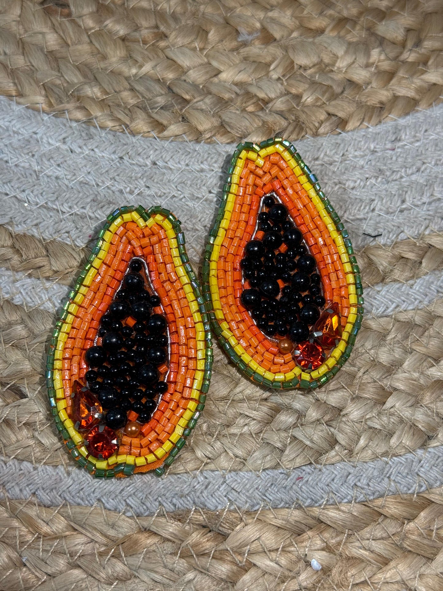 Papaya Handmade Earring