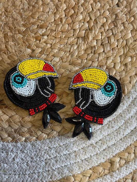 Toucan Pop Handmade Earring
