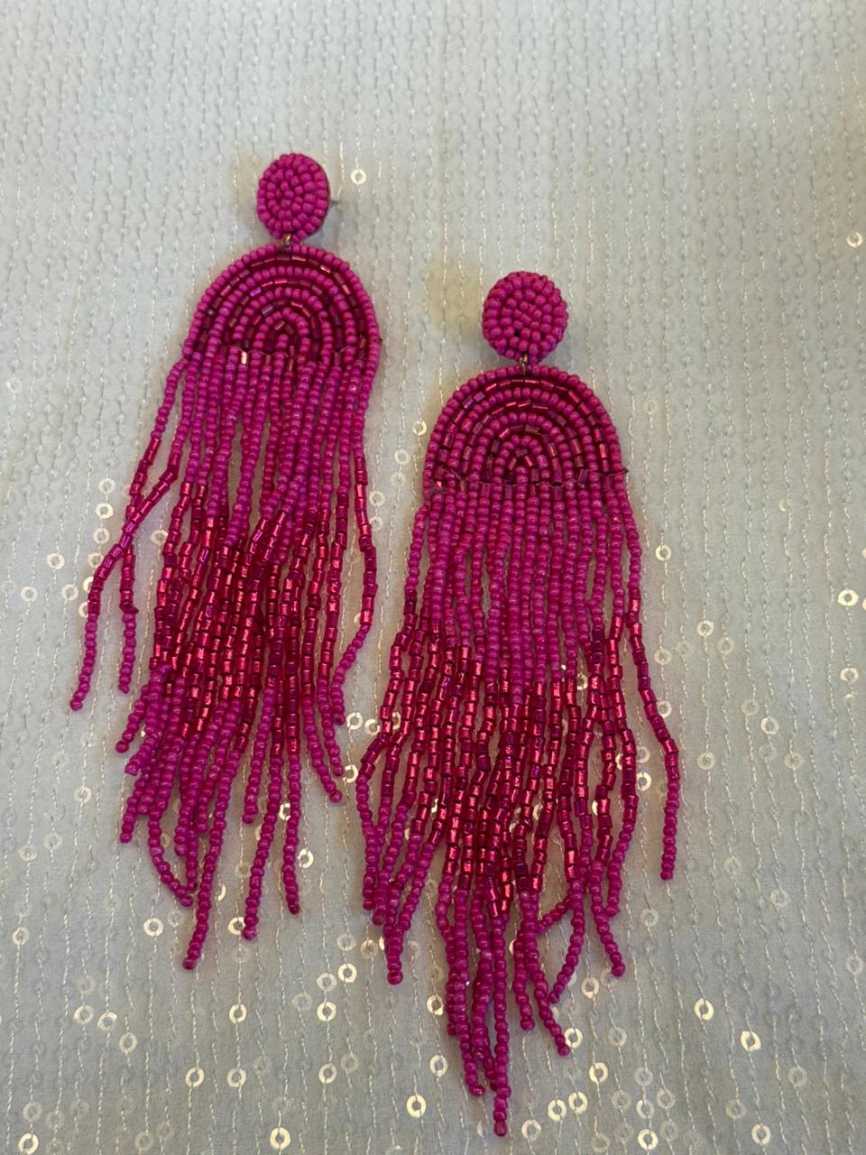 Barbie Tassel Handmade Earring
