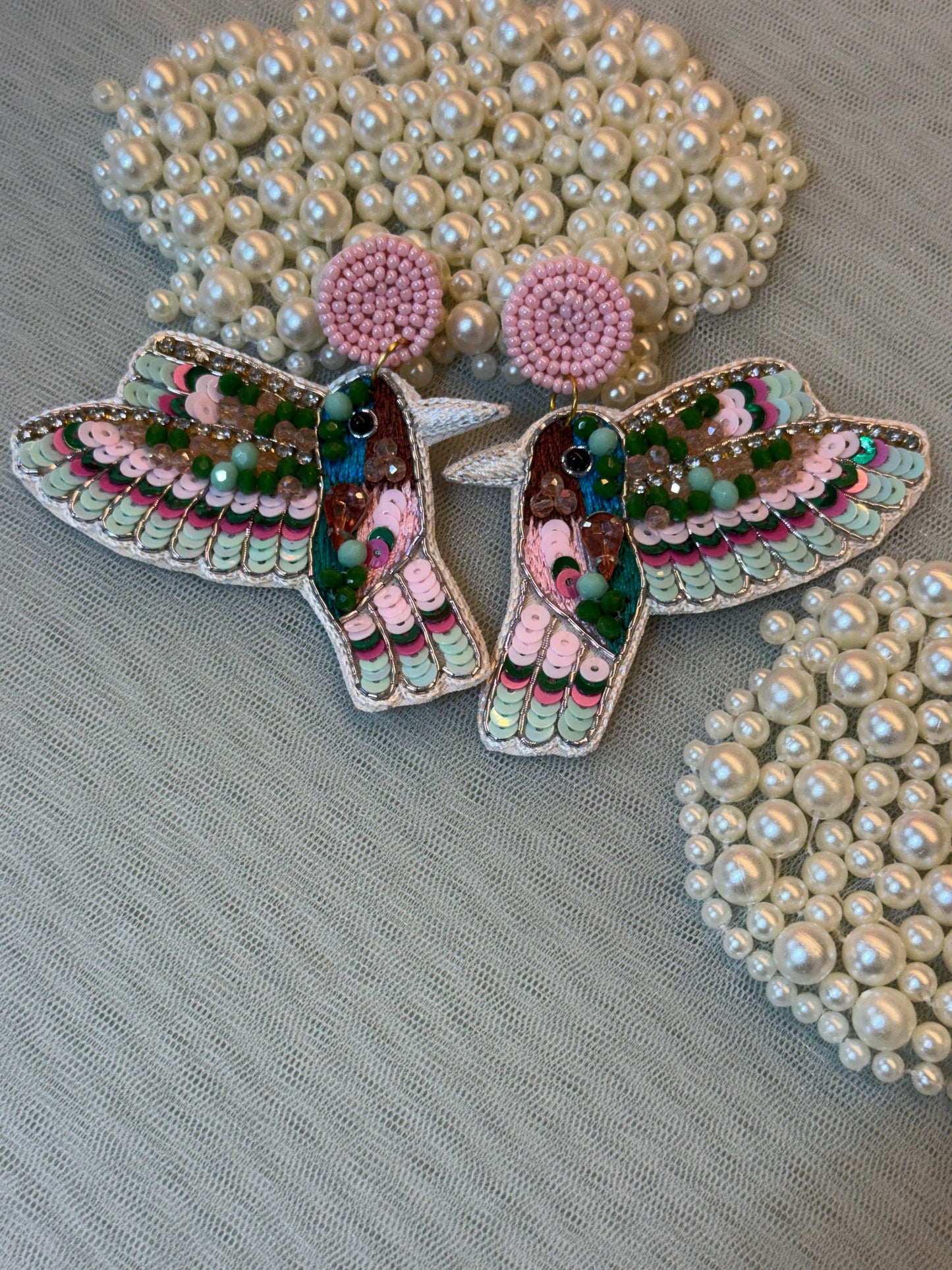 Pastel Flight Handmade Earring