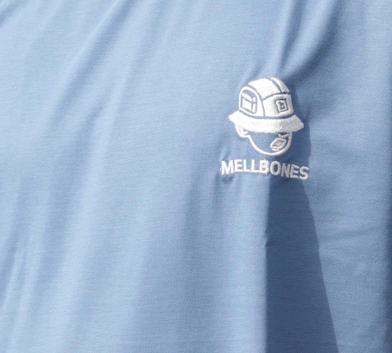 Blue Mellbones Oversized  Tshirt